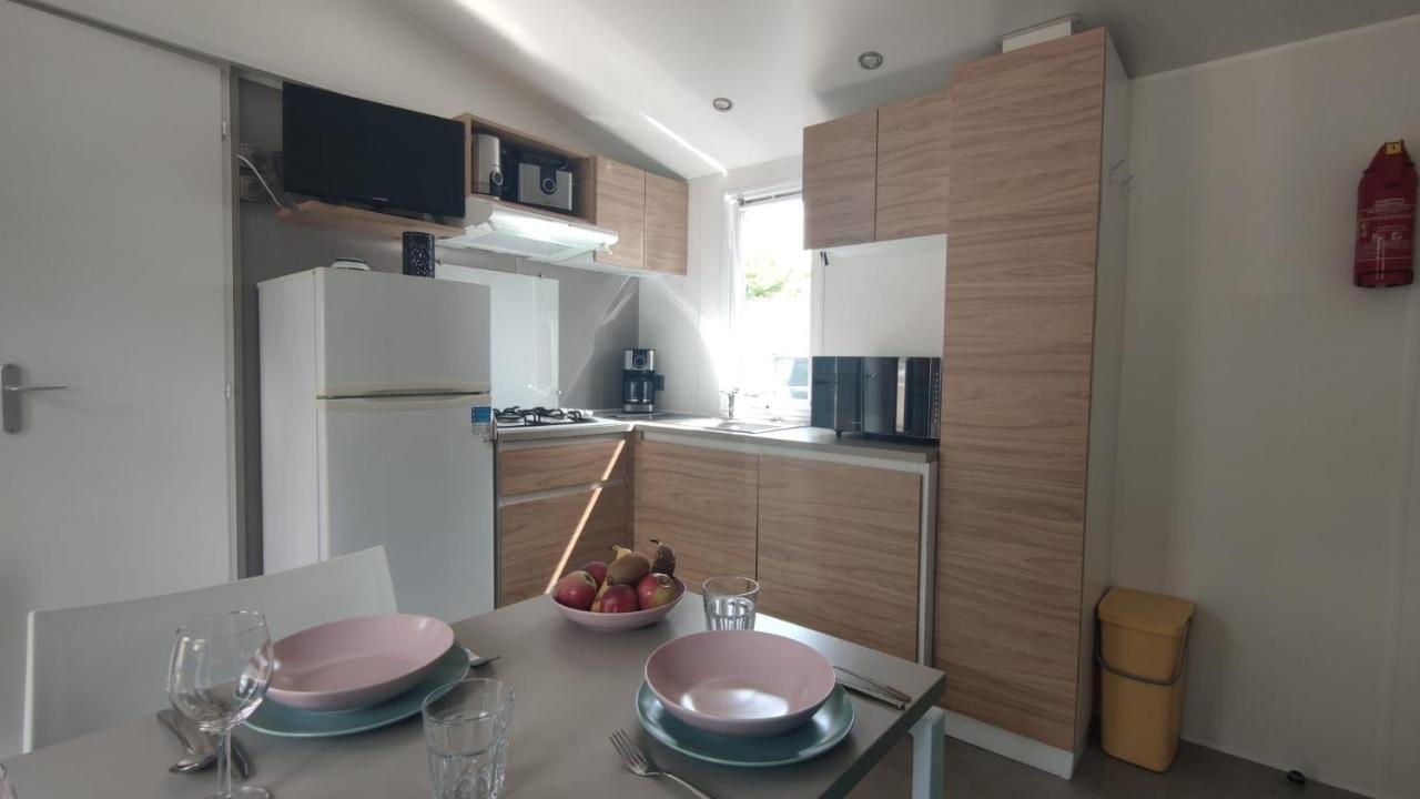 Mobilheim Herz Lauwersoog - Chalet Robbengat 外观 照片